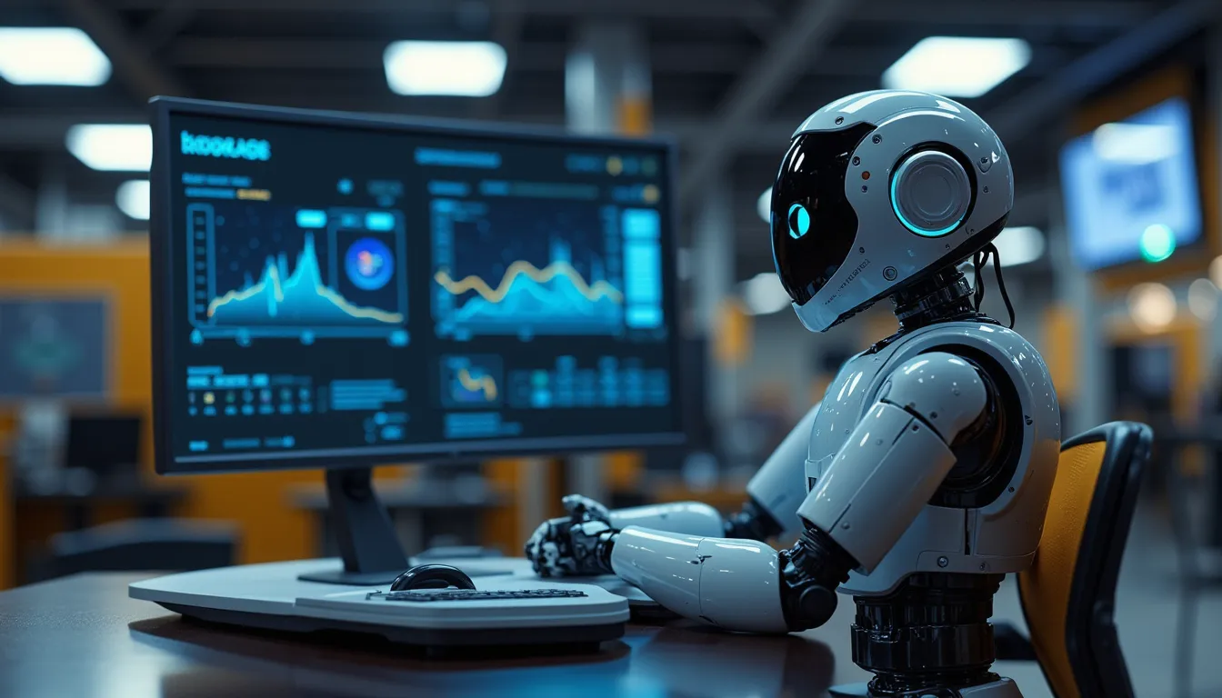 KI-Bot Interface für Steuerfragen, freundlich, modern